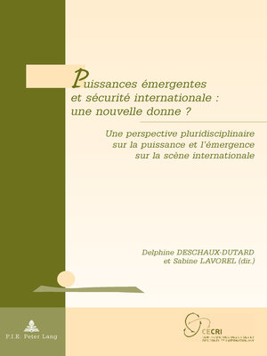 cover image of Puissances émergentes et sécurité internationale